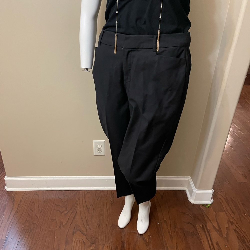 Eloquii Black Ankle Pants